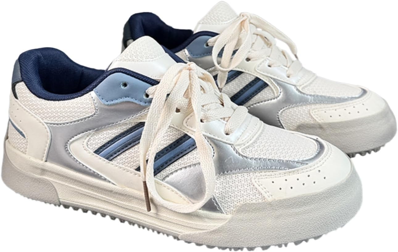 Мужские повседневные кроссовки в ретро-стиле, модные низкие спортивные туфли - идеально подходят для повседневной носки, уличного стиля и активного отдыха Khwfjas, синий
Мужские повседневные кроссовки в ретро-стиле, модные низкие спортивные туфли - идеально подходят для повседневной носки, уличного стиля и активного отдыха Khwfjas, синий