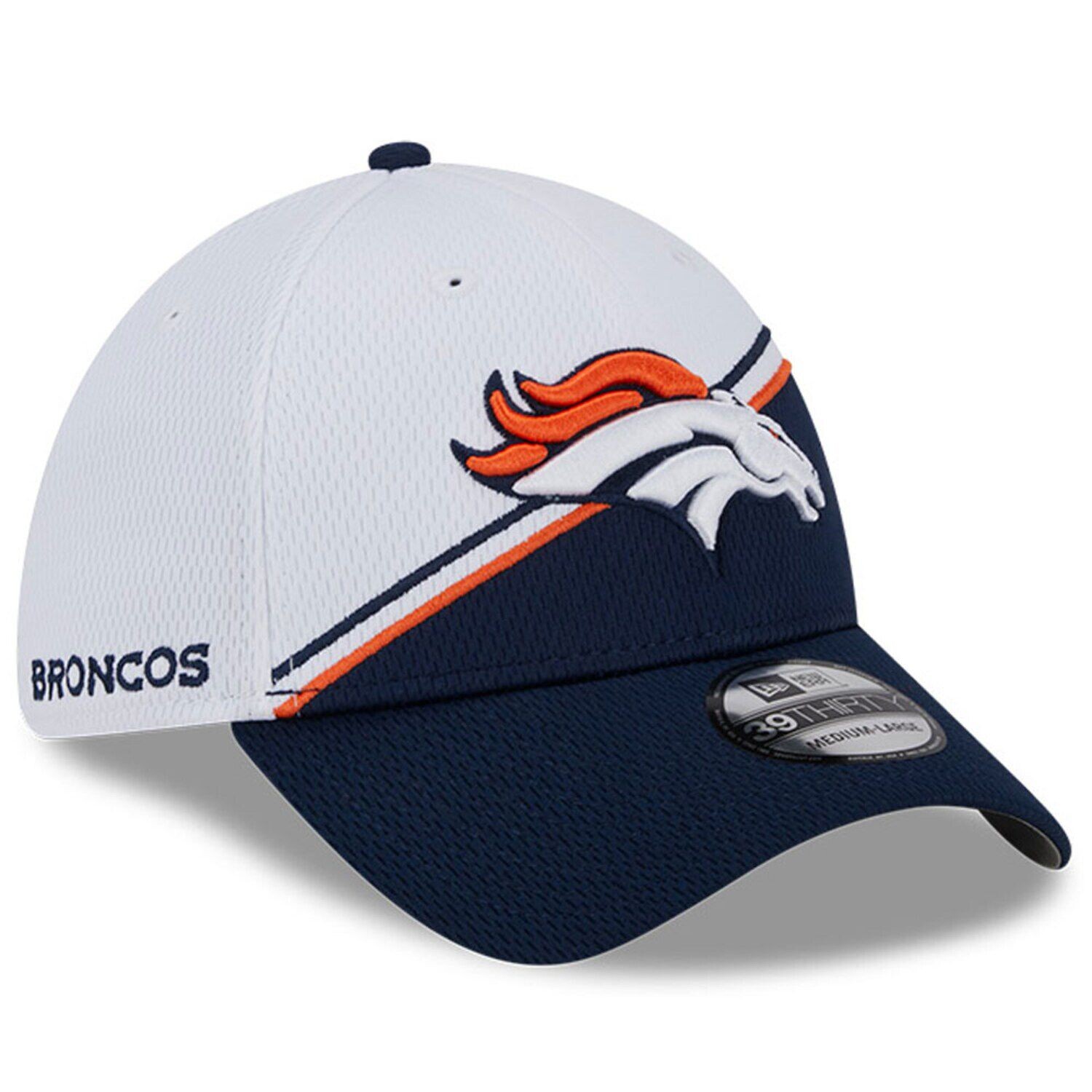 Мужская кепка New Era White/темно-синяя Denver Broncos 2023 Sideline 39THIRTY Flex Hat
Мужская кепка New Era White/темно-синяя Denver Broncos 2023 Sideline 39THIRTY Flex Hat