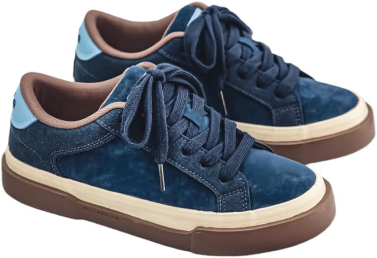 Мужские модные спортивные кроссовки - шнуровка, круглый носок, плоская подошва, повседневные - с резиновой подошвой - подходят для ежедневного использования в любое время года Hoalox, синий
Мужские модные спортивные кроссовки - шнуровка, круглый носок, плоская подошва, повседневные - с резиновой подошвой - подходят для ежедневного использования в любое время года Hoalox, синий