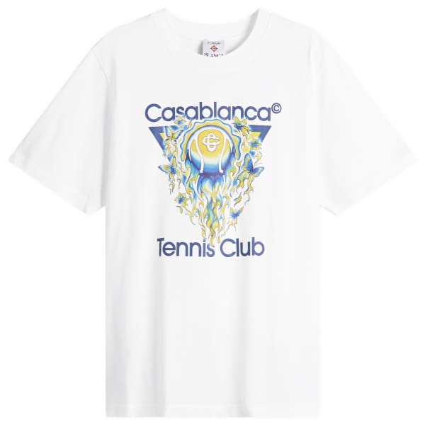 Классическая футболка с символикой теннисного клуба Casablanca, белый
Классическая футболка с символикой теннисного клуба Casablanca, белый