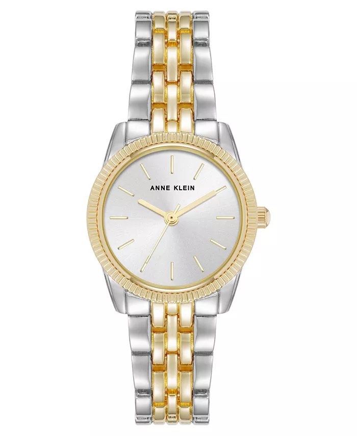 Женские часы Quartz Casual с монетным краем, двухцветный металлический корпус, 26 мм Anne Klein
Женские часы Quartz Casual с монетным краем, двухцветный металлический корпус, 26 мм Anne Klein