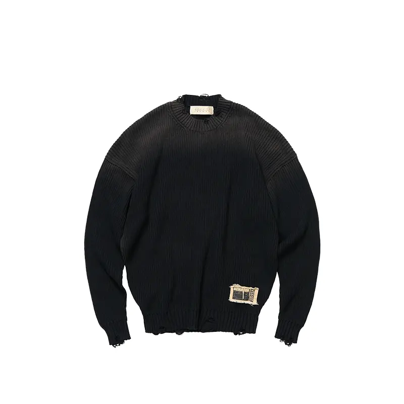 Свитер унисекс черный XVESSEL
Свитер унисекс черный XVESSEL