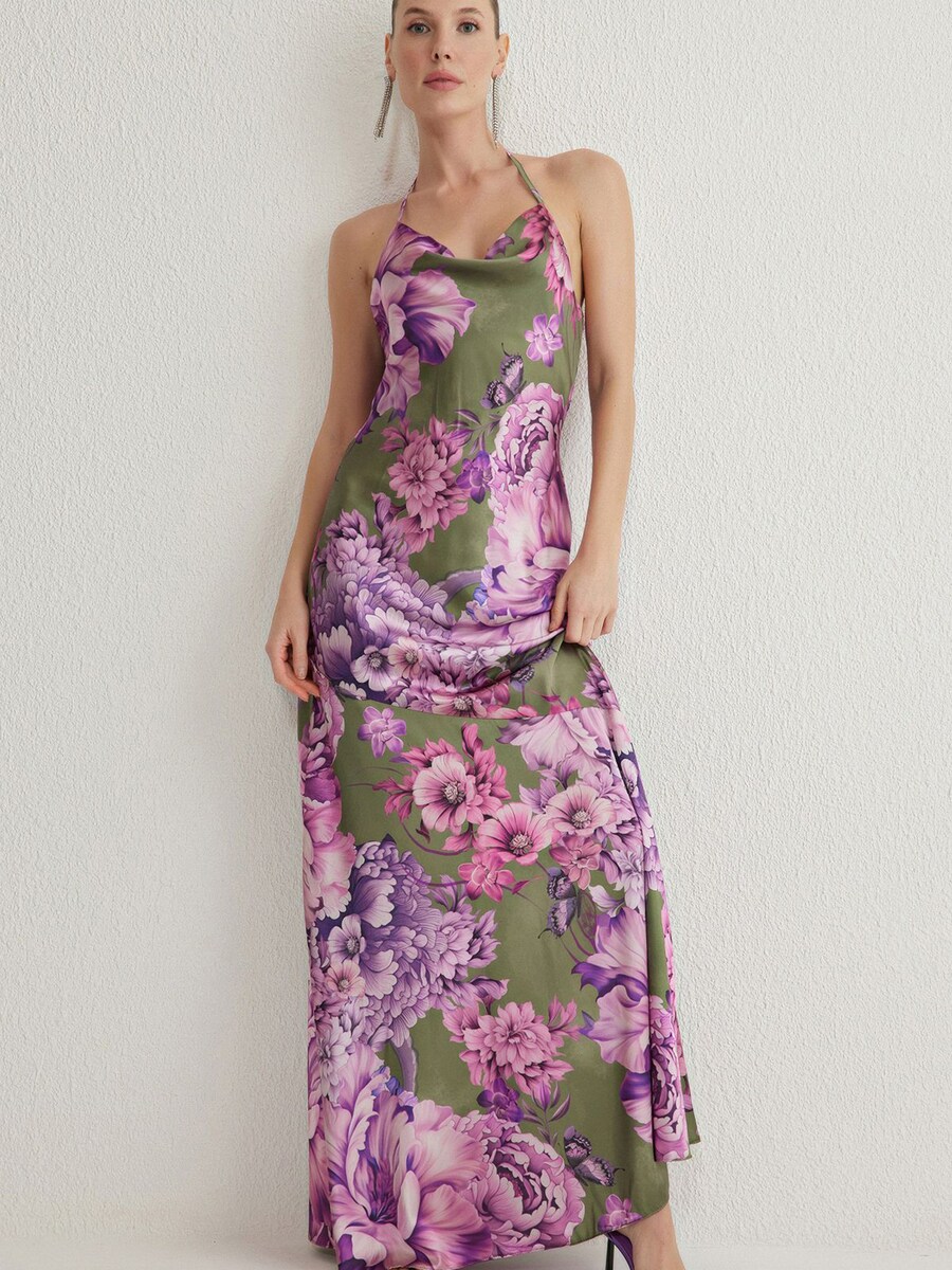 Вечернее платье Trendyol, хаки
Вечернее платье Trendyol, хаки