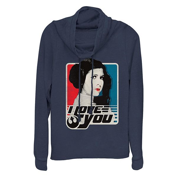 Футболка с длинным рукавом и принтом "I Love You" в стиле принцессы Леи, Plus Size Star Wars
Футболка с длинным рукавом и принтом "I Love You" в стиле принцессы Леи, Plus Size Star Wars