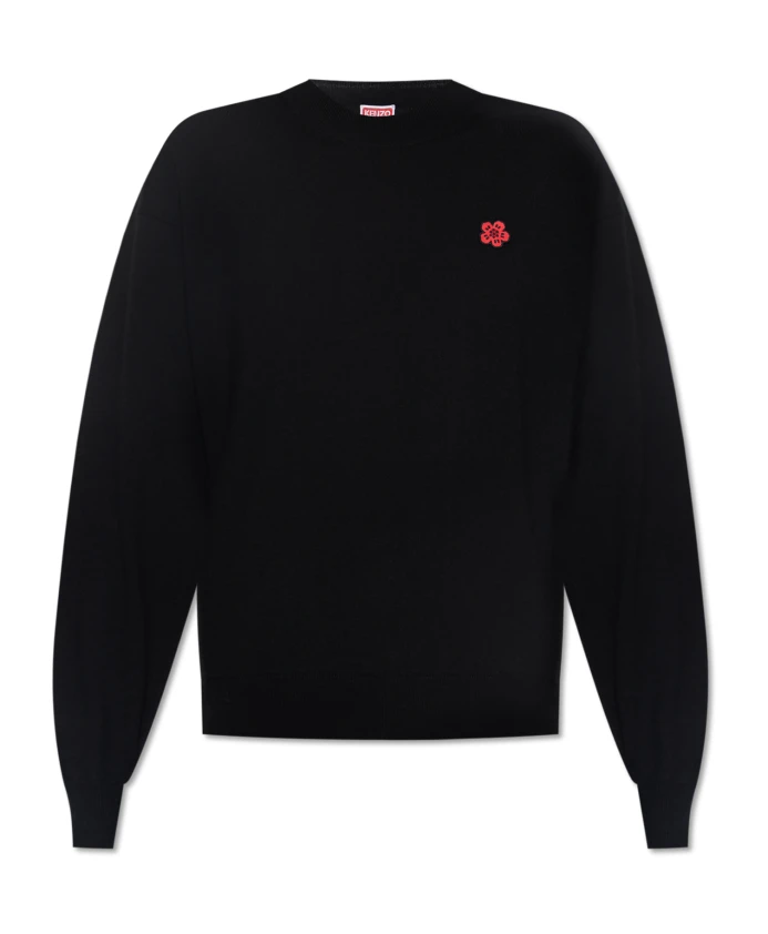 Шерстяной свитер Kenzo, черный
Шерстяной свитер Kenzo, черный