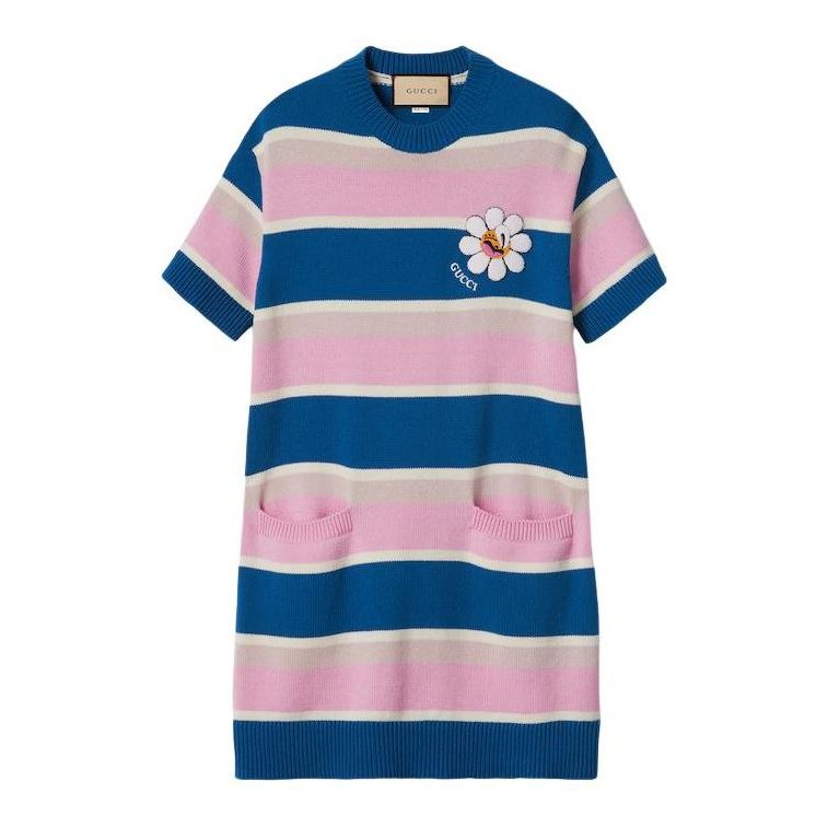 Платье (WMNS) Gucci Striped Cotton Wool Dress 'Multi-Color'
Платье (WMNS) Gucci Striped Cotton Wool Dress 'Multi-Color'