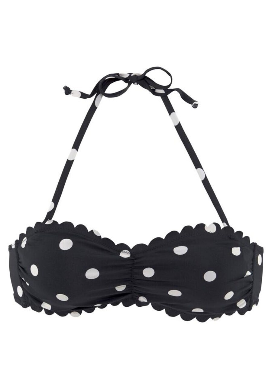Топ бикини LASCANA Bandeau Bikini Top, черный
Топ бикини LASCANA Bandeau Bikini Top, черный