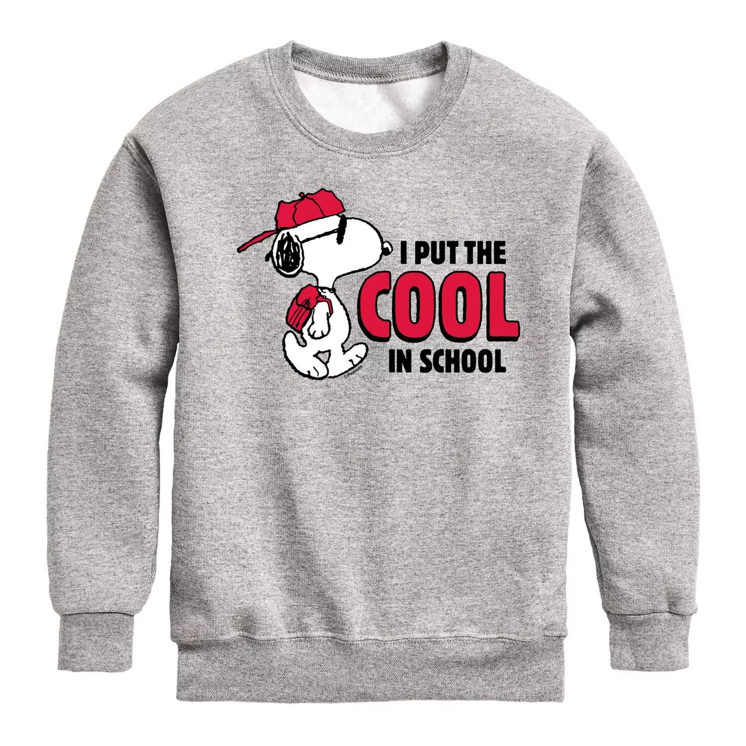 Толстовка с рисунком Peanuts Snoopy I Put The Cool In School для мальчиков 8–20 лет Licensed Character
Толстовка с рисунком Peanuts Snoopy I Put The Cool In School для мальчиков 8–20 лет Licensed Character