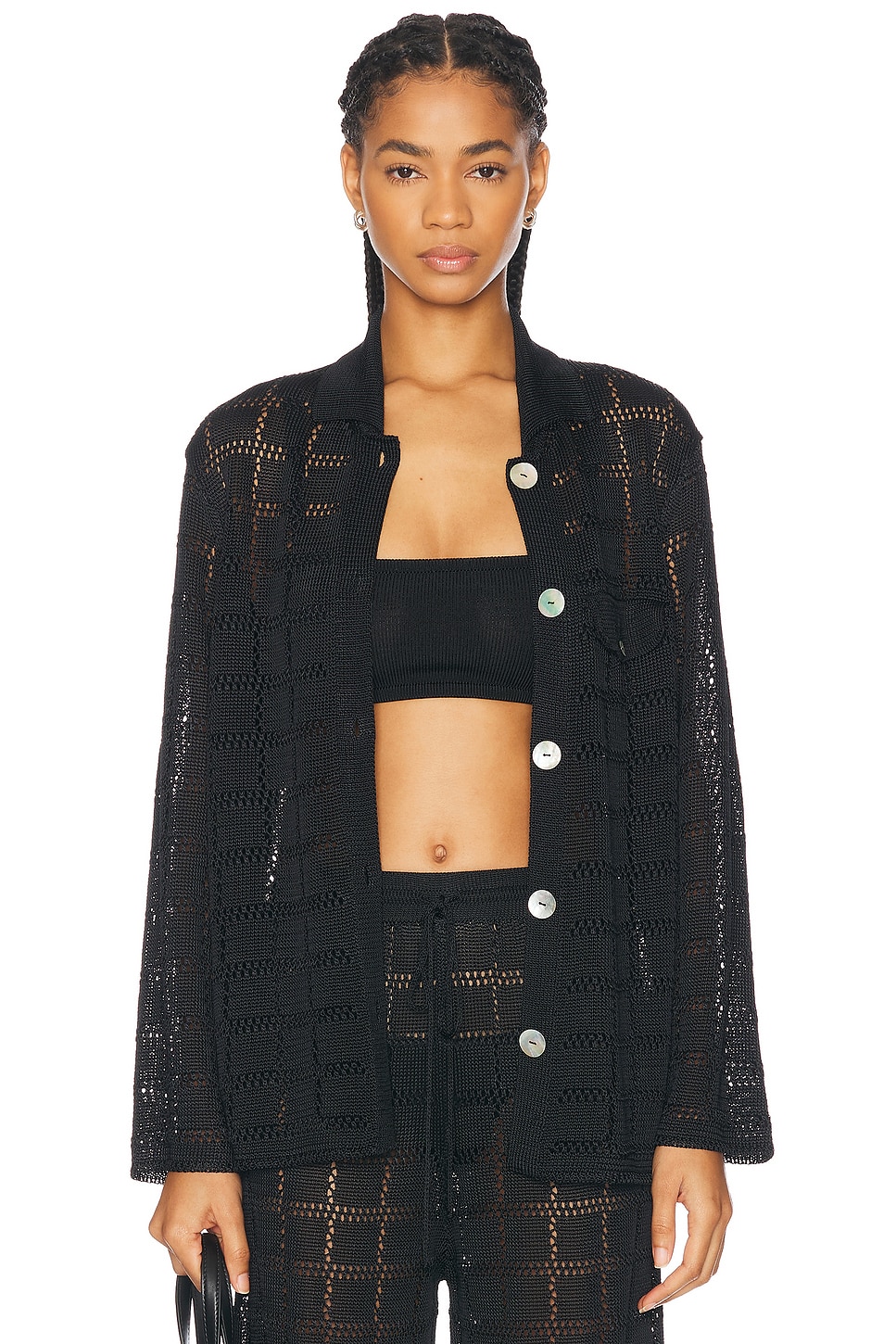 Рубашка в стиле пэчворк с длинным рукавом Calle Del Mar, черный
Рубашка в стиле пэчворк с длинным рукавом Calle Del Mar, черный