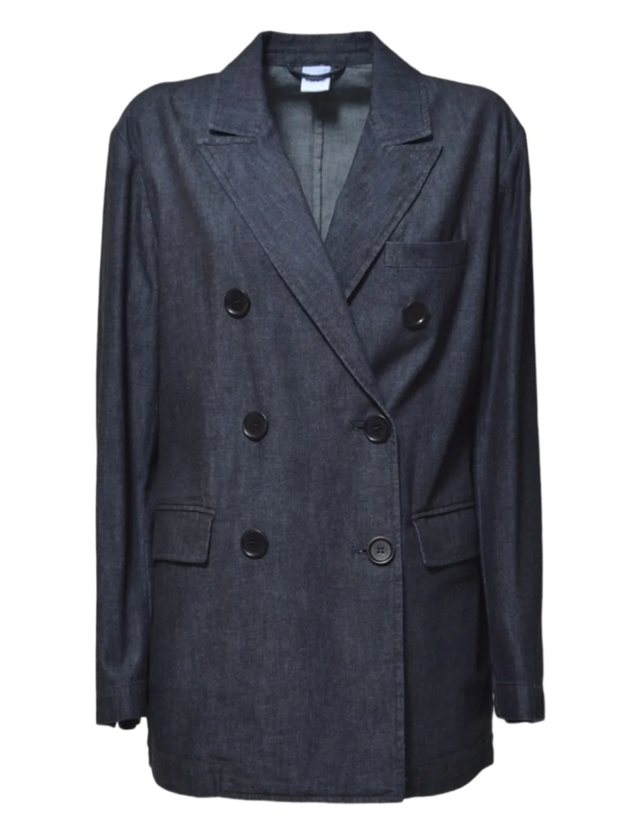 Двубортный джинсовый пиджак ASPESI, синий
Двубортный джинсовый пиджак ASPESI, синий