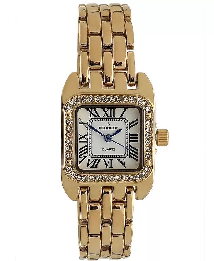 Женские золотые часы-браслет Tank Panther с звеньями диаметром 24 мм Peugeot, золото
Женские золотые часы-браслет Tank Panther с звеньями диаметром 24 мм Peugeot, золото