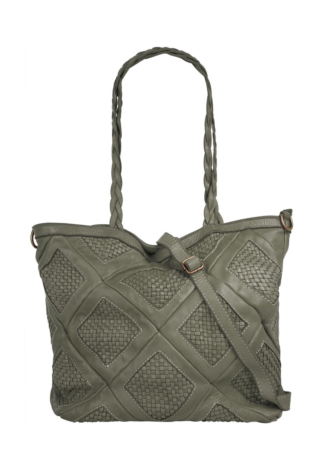 Шопер, натуральная кожа, сделано в Италии Samantha Look, зеленый
Шопер, натуральная кожа, сделано в Италии Samantha Look, зеленый