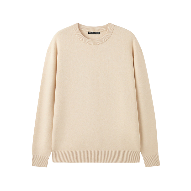 Свитер мужской с круглой горловиной Moderate SPAO, кремовый
Свитер мужской с круглой горловиной Moderate SPAO, кремовый