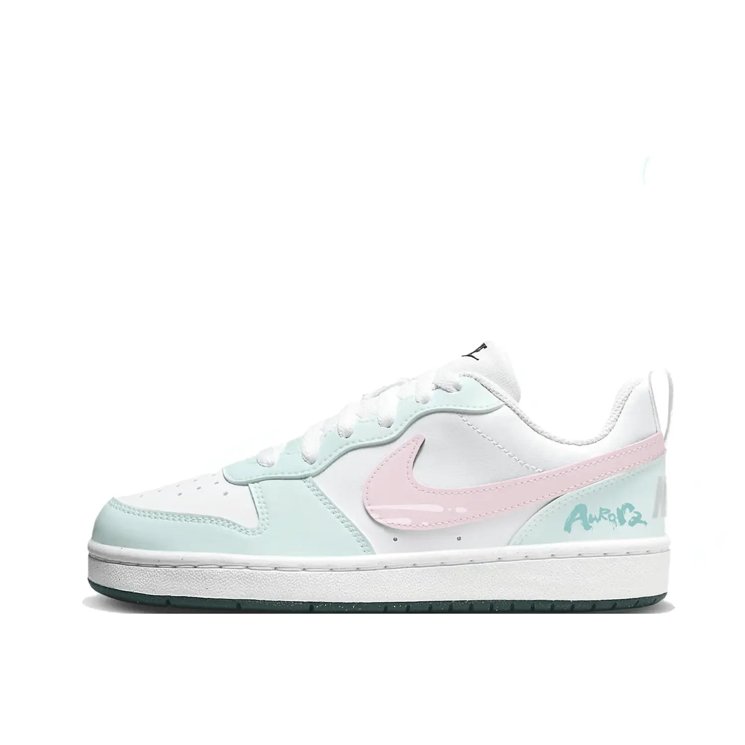 Детские, подростковые, противоскользящие, износостойкие, низкие кроссовки для скейтбординга Court Borough Nike, розовый/зеленый
Детские, подростковые, противоскользящие, износостойкие, низкие кроссовки для скейтбординга Court Borough Nike, розовый/зеленый