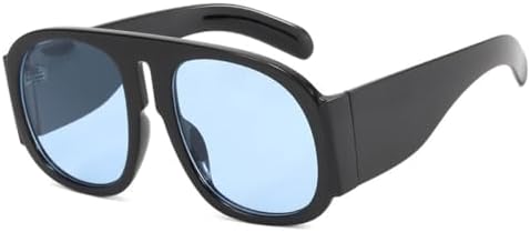 Винтажные солнцезащитные очки большого размера для женщин и мужчин, модные очки в крупной оправе, двухцветные, в стиле панк, женские солнцезащитные очки MTZJH, Black Blue
Винтажные солнцезащитные очки большого размера для женщин и мужчин, модные очки в крупной оправе, двухцветные, в стиле панк, женские солнцезащитные очки MTZJH, Black Blue