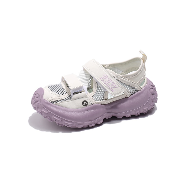 Нескользящие, легкие, амортизирующие, низкие сандалии для детей TROADLOP, фиолетовый 
Нескользящие, легкие, амортизирующие, низкие сандалии для детей TROADLOP, фиолетовый