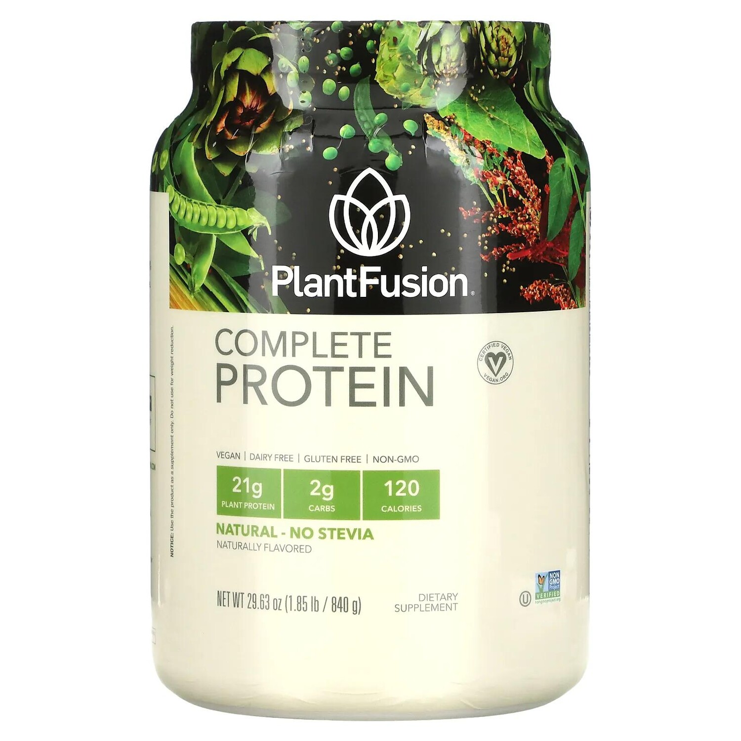 PlantFusion Complete Plant Protein натуральный 2 фунта (908 г)
PlantFusion Complete Plant Protein натуральный 2 фунта (908 г)