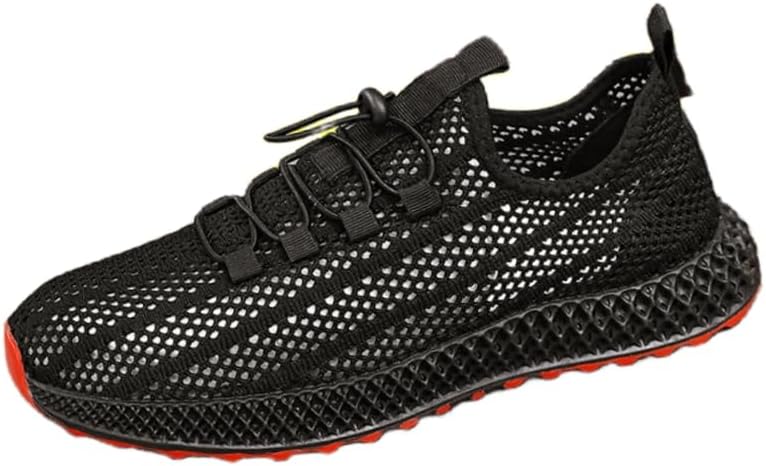 Мужские летние спортивные кроссовки из сетки - дышащие, легкие, спортивный дизайн для улицы и повседневной носки Hoalox, черный
Мужские летние спортивные кроссовки из сетки - дышащие, легкие, спортивный дизайн для улицы и повседневной носки Hoalox, черный