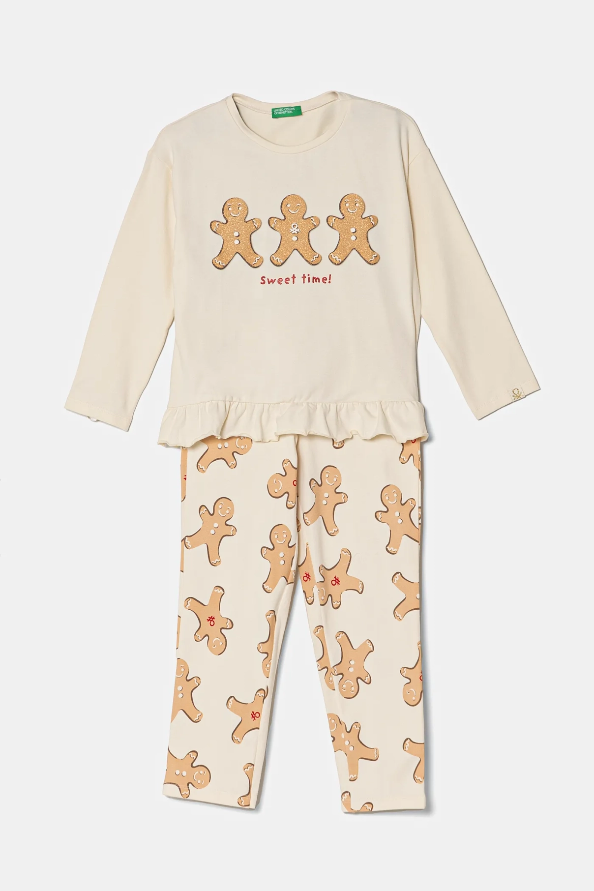 Пижама United Colors of Benetton, бежевый
Пижама United Colors of Benetton, бежевый