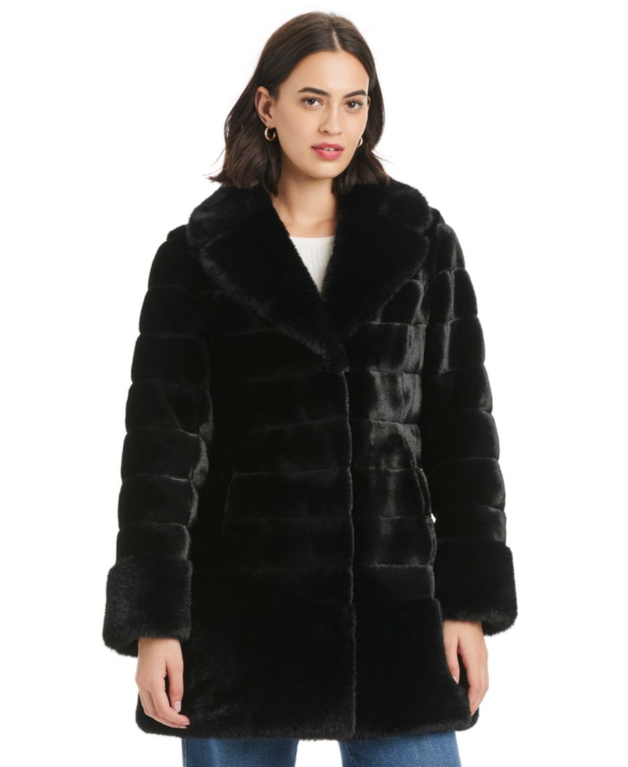Женское пальто с воротником-стойкой из искусственного меха, размеры P/XXS-XXL Jones New York, Black
Женское пальто с воротником-стойкой из искусственного меха, размеры P/XXS-XXL Jones New York, Black