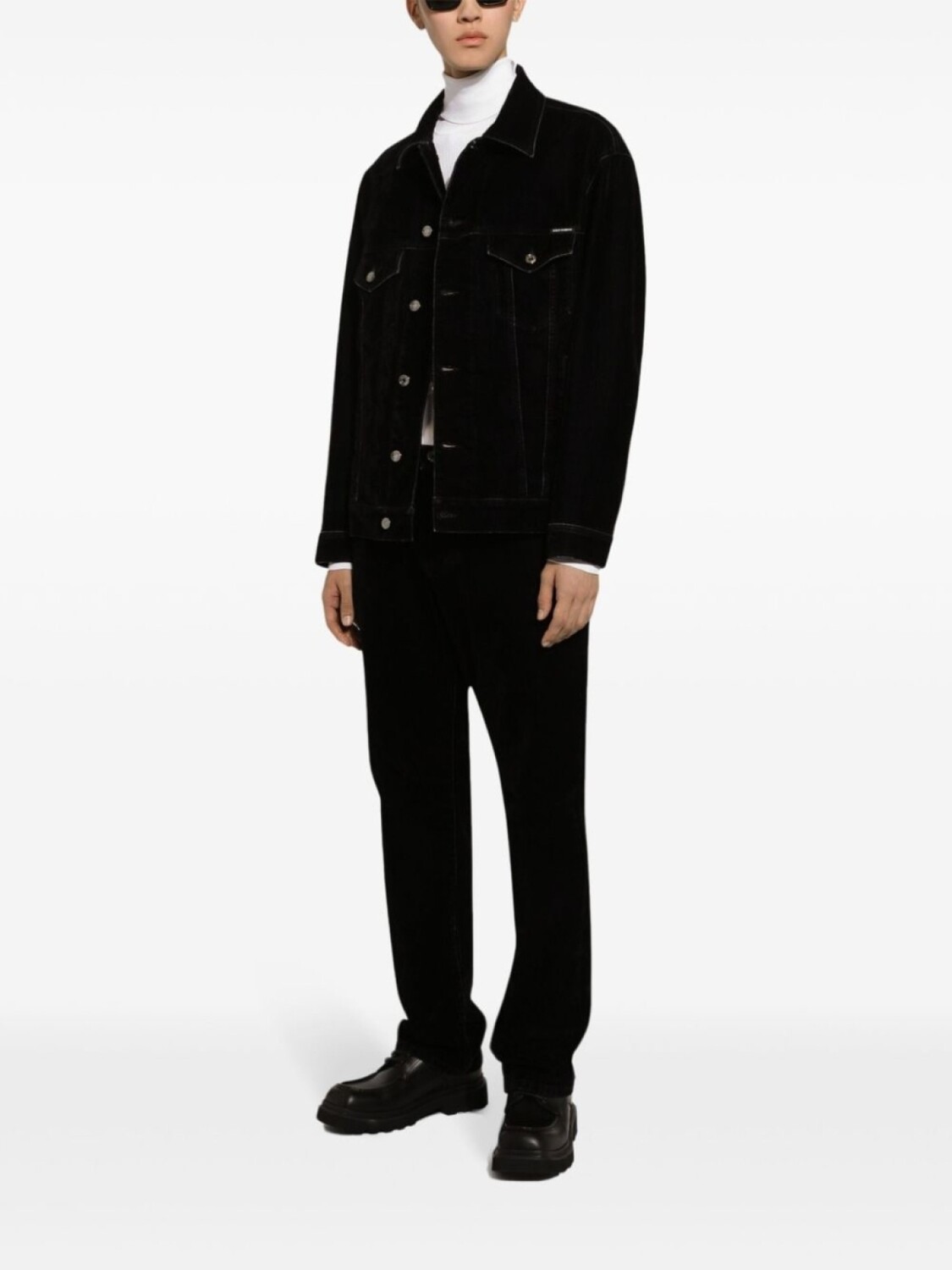 Dolce & Gabbana джинсовая куртка-рубашка, черный
Dolce & Gabbana джинсовая куртка-рубашка, черный