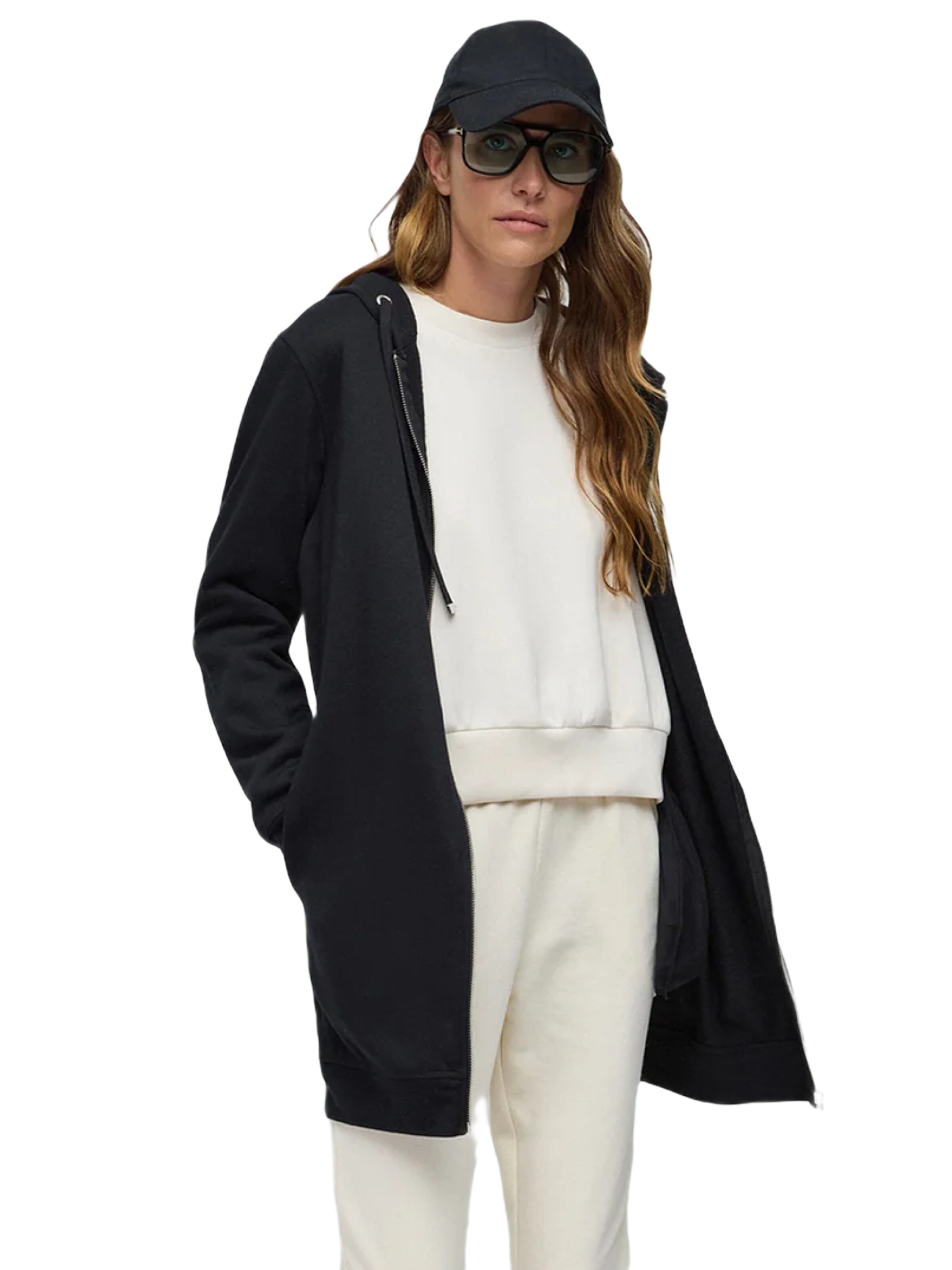 No Matter What Худи на молнии в черном цвете
No Matter What Худи на молнии в черном цвете