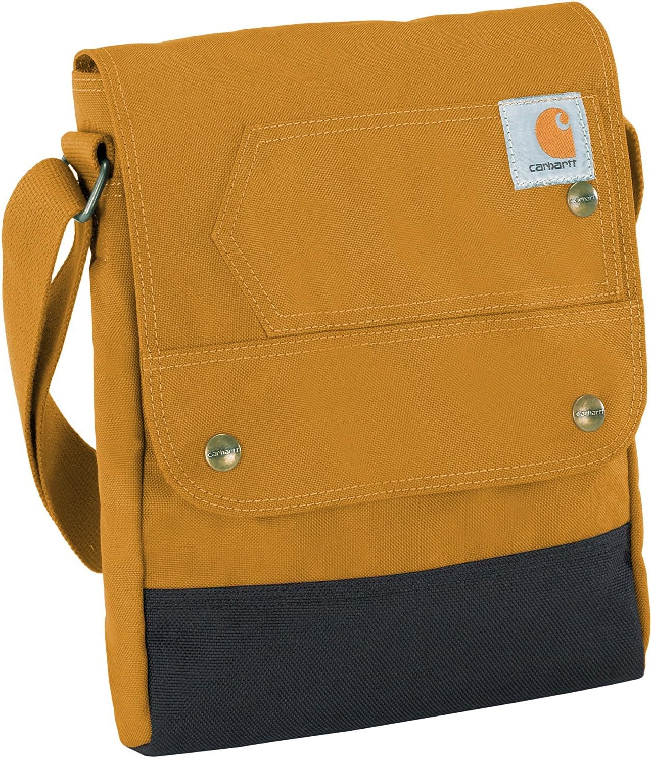 Carhartt Crossbody Snap Bag, прочная, регулируемая сумка через плечо с клапаном на защелке, Brown
Carhartt Crossbody Snap Bag, прочная, регулируемая сумка через плечо с клапаном на защелке, Brown