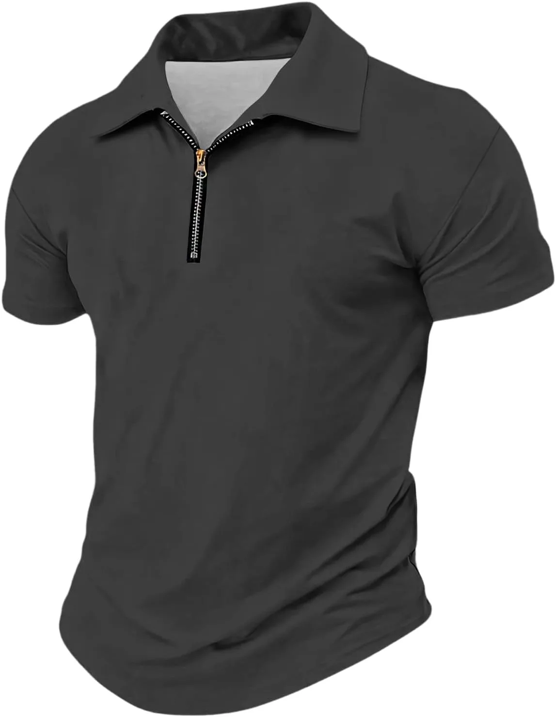 Мужская поло с коротким рукавом и четвертью молнии, оверсайз, для тренировок tobchonp
Мужская поло с коротким рукавом и четвертью молнии, оверсайз, для тренировок tobchonp