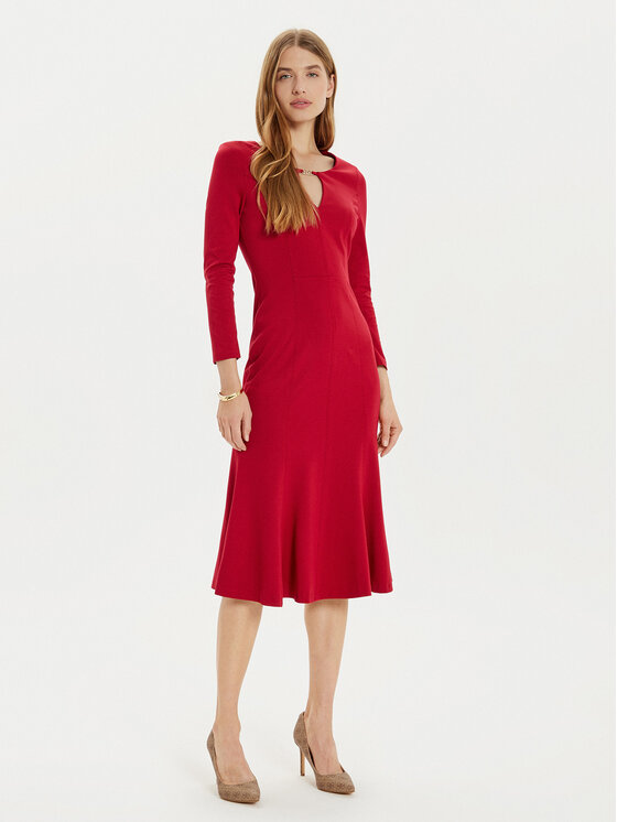 Коктейльное платье стандартного кроя Rinascimento, красный
Коктейльное платье стандартного кроя Rinascimento, красный