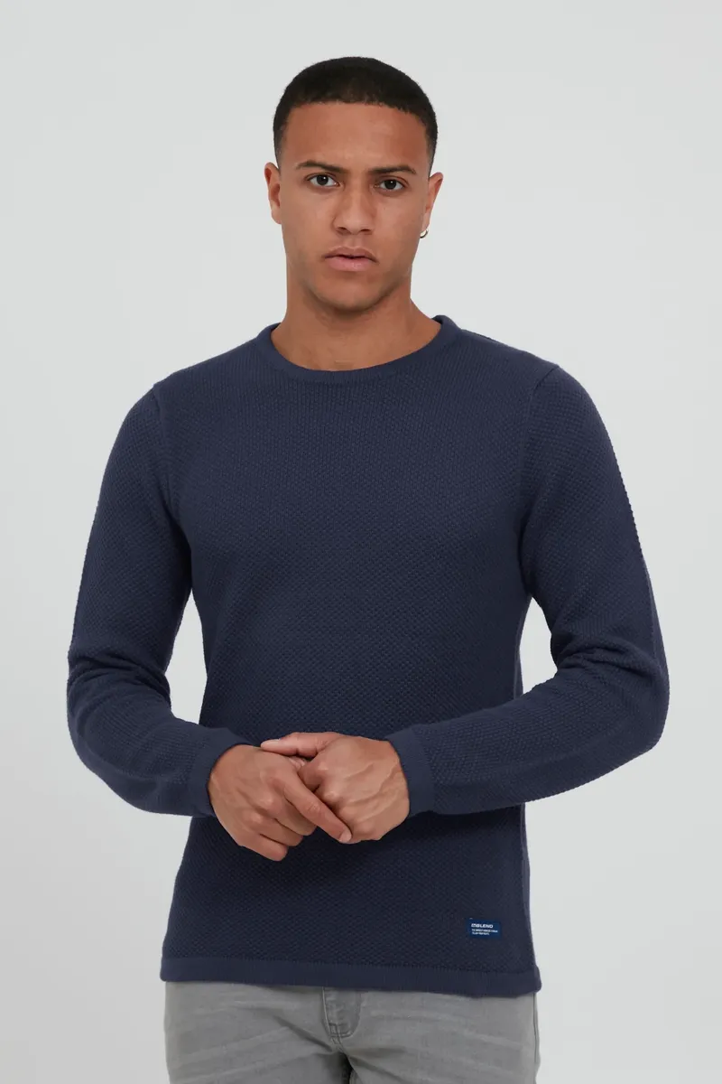 Свитер смесовой вязки "BLEND BHAlfons", цвет Dress Blues
Свитер смесовой вязки "BLEND BHAlfons", цвет Dress Blues