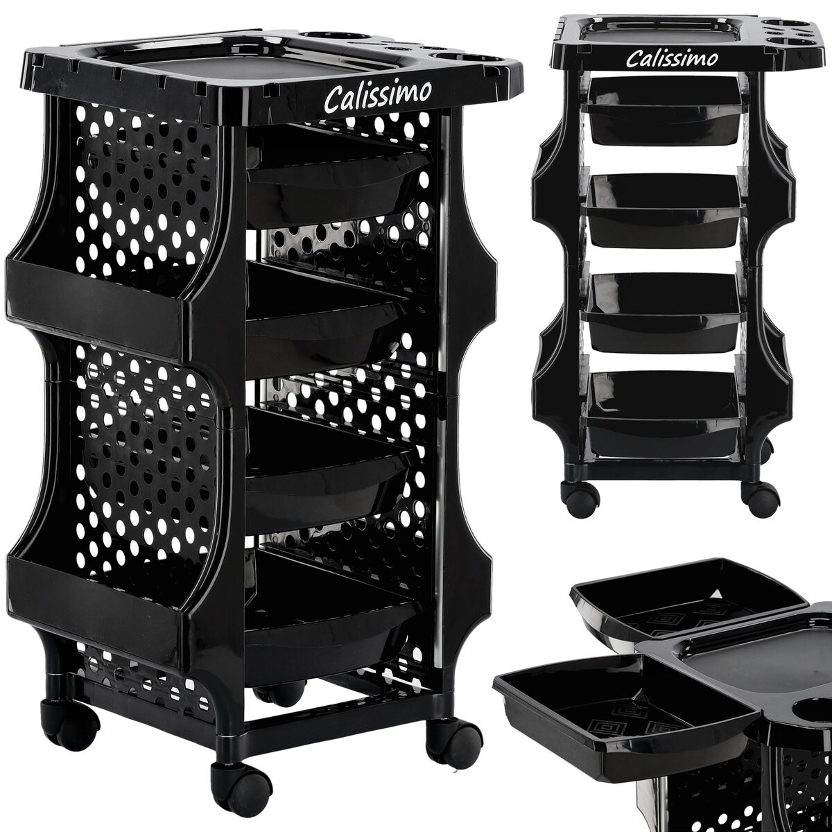 Calissimo, Стол-тележка помощника парикмахера на колесах для окрашивания W-X126 для шкафа салона красоты с выдвижными ящиками
Calissimo, Стол-тележка помощника парикмахера на колесах для окрашивания W-X126 для шкафа салона красоты с выдвижными ящиками