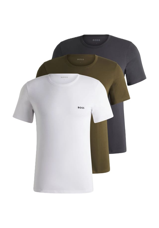 Классическая футболка 3 шт. в упаковке Boss, мультиколор
Классическая футболка 3 шт. в упаковке Boss, мультиколор