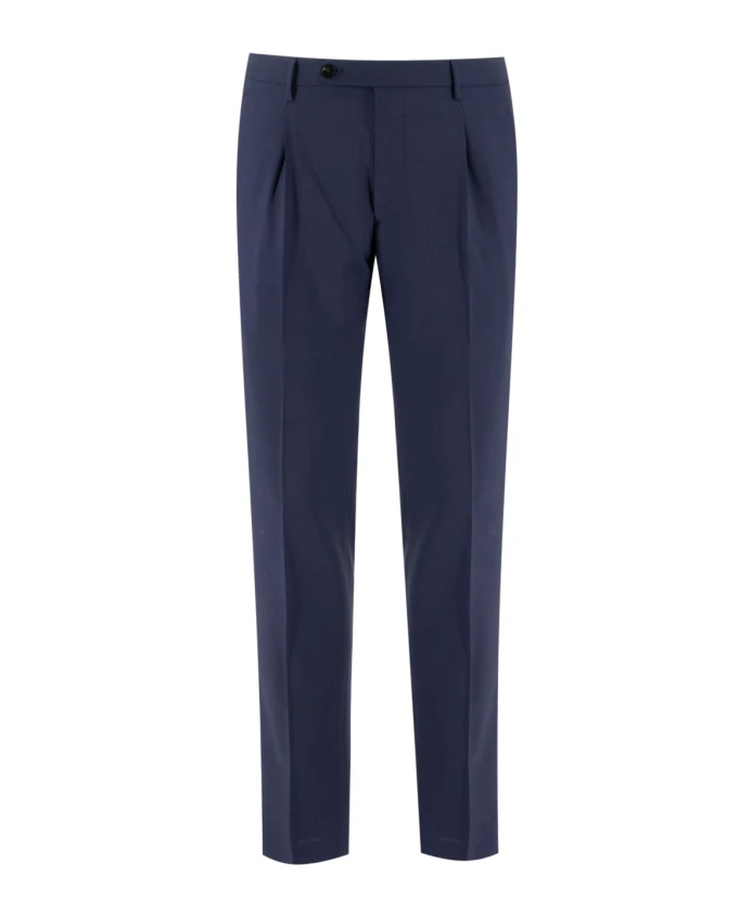 Брюки от костюма приталенного кроя Berwick, синий
Брюки от костюма приталенного кроя Berwick, синий
