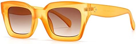 Модные солнцезащитные очки «кошачий глаз» для женщин, ретро-квадратные, сине-фиолетовые, женские солнцезащитные очки с защитой от УФ-излучения UV400 для мужчин MTZJH, Orange Tea
Модные солнцезащитные очки «кошачий глаз» для женщин, ретро-квадратные, сине-фиолетовые, женские солнцезащитные очки с защитой от УФ-излучения UV400 для мужчин MTZJH, Orange Tea