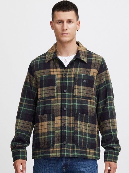 Короткая куртка Blend, зеленый 
Короткая куртка Blend, зеленый