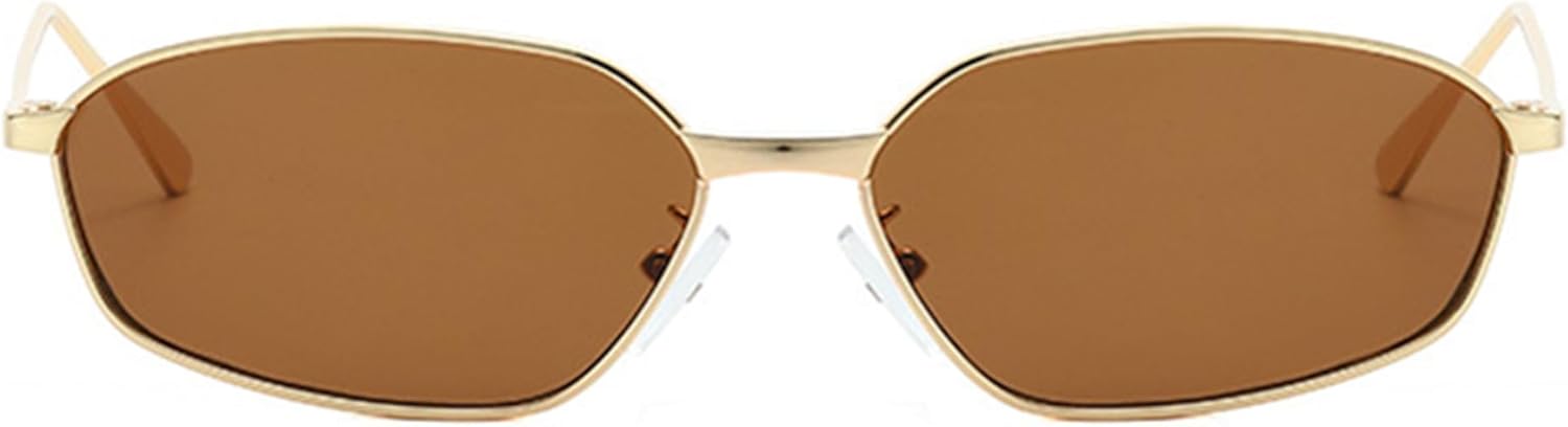 Солнцезащитные очки Bullabulling в стиле ретро, овальные, для женщин и мужчин, винтажный стиль 90-х, шестиугольные, модные, маленькие, металлические, защита от ультрафиолета UV400, Gold Tea
Солнцезащитные очки Bullabulling в стиле ретро, овальные, для женщин и мужчин, винтажный стиль 90-х, шестиугольные, модные, маленькие, металлические, защита от ультрафиолета UV400, Gold Tea