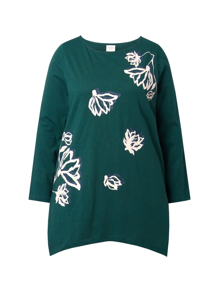 Рубашка изумрудно-зеленого цвета Ulla Popken
Рубашка изумрудно-зеленого цвета Ulla Popken