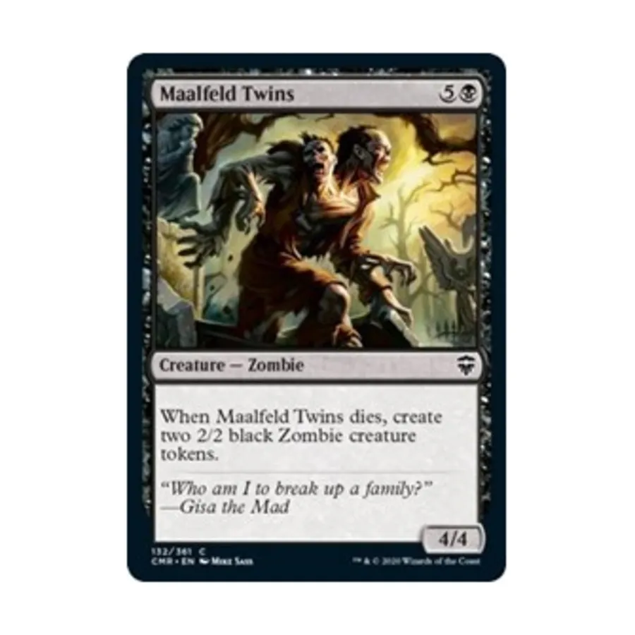 CCG Маальфельд Твинс (К), MTG - Commander Legends
CCG Маальфельд Твинс (К), MTG - Commander Legends