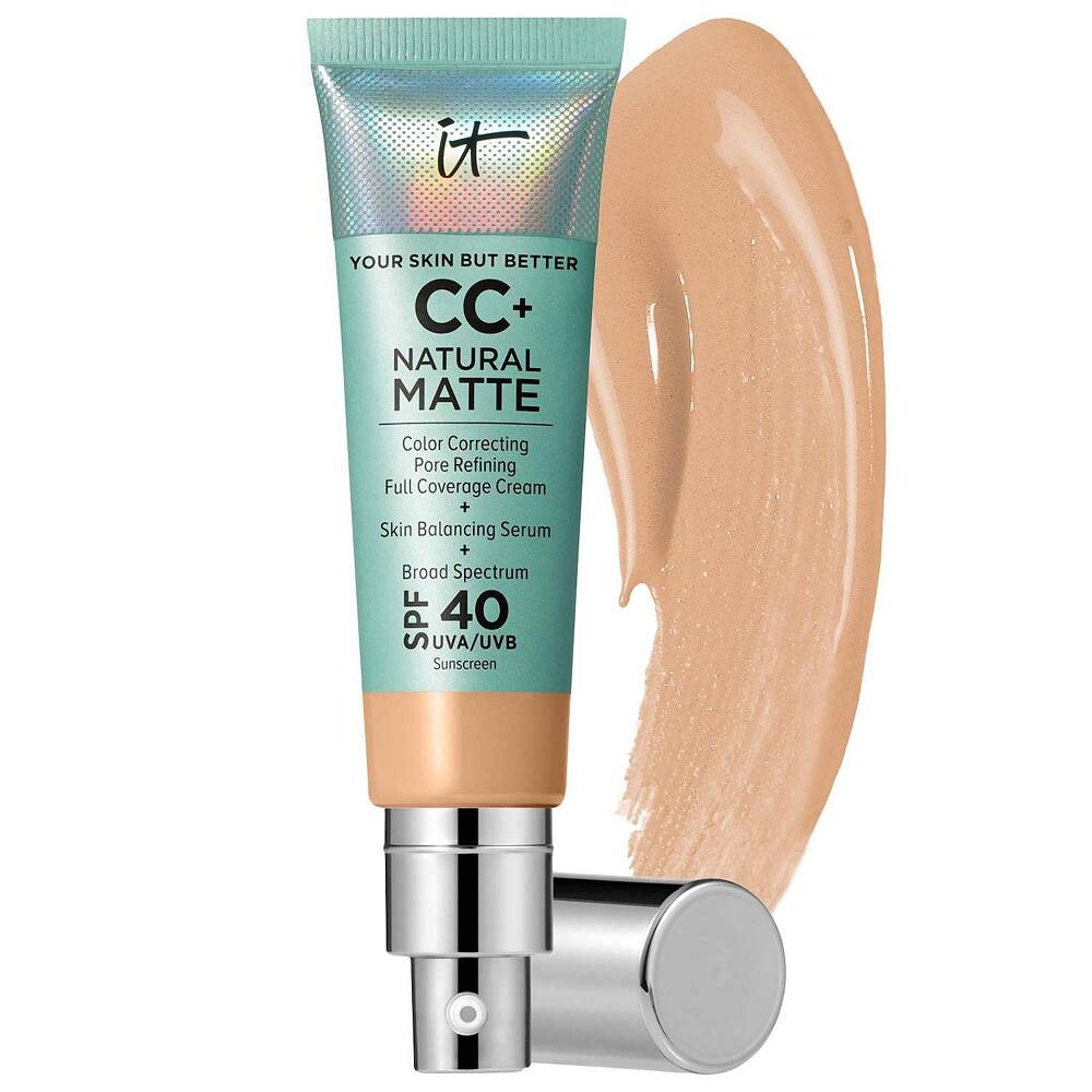 IT Cosmetics CC+ Cream Натуральная матовая основа с SPF 40, цвет Medium
IT Cosmetics CC+ Cream Натуральная матовая основа с SPF 40, цвет Medium