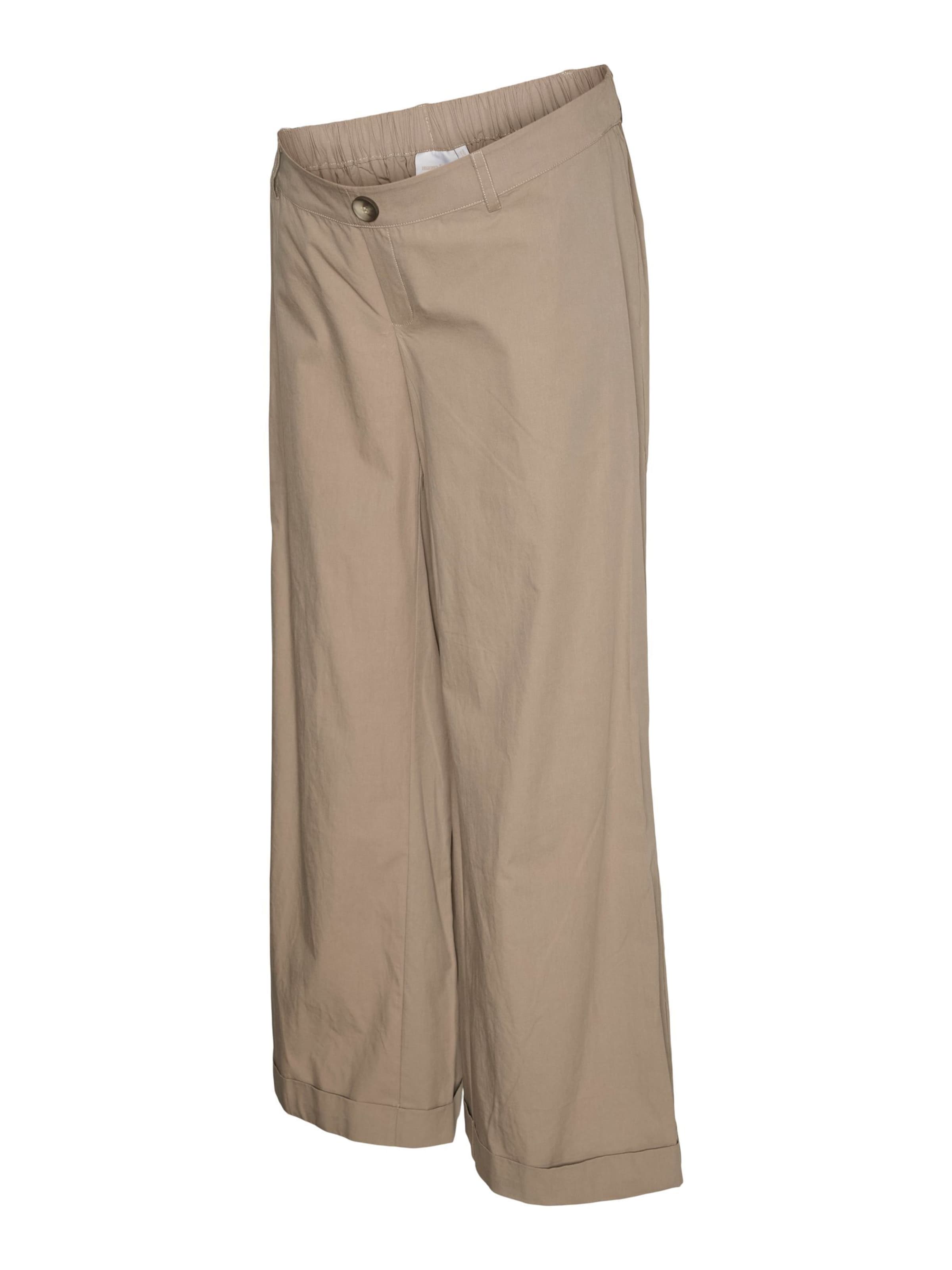 MAMALICIOUS Широкие брюки 'MLVilda' в цвете Taupe
MAMALICIOUS Широкие брюки 'MLVilda' в цвете Taupe