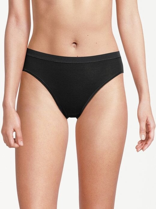 Трусики-Миди, 3 пары в тонкую рубчику Con-Ta, черный
Трусики-Миди, 3 пары в тонкую рубчику Con-Ta, черный