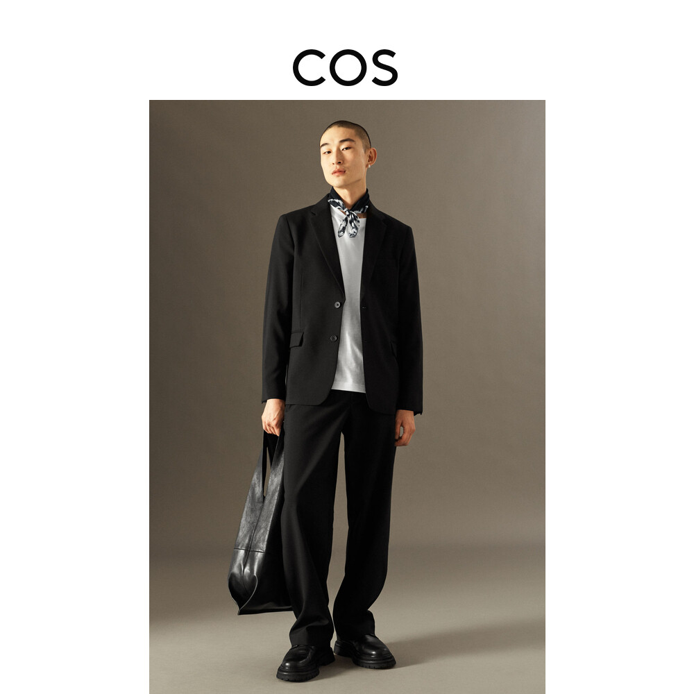 Мужские повседневные брюки Cos широкого кроя, черный
Мужские повседневные брюки Cos широкого кроя, черный