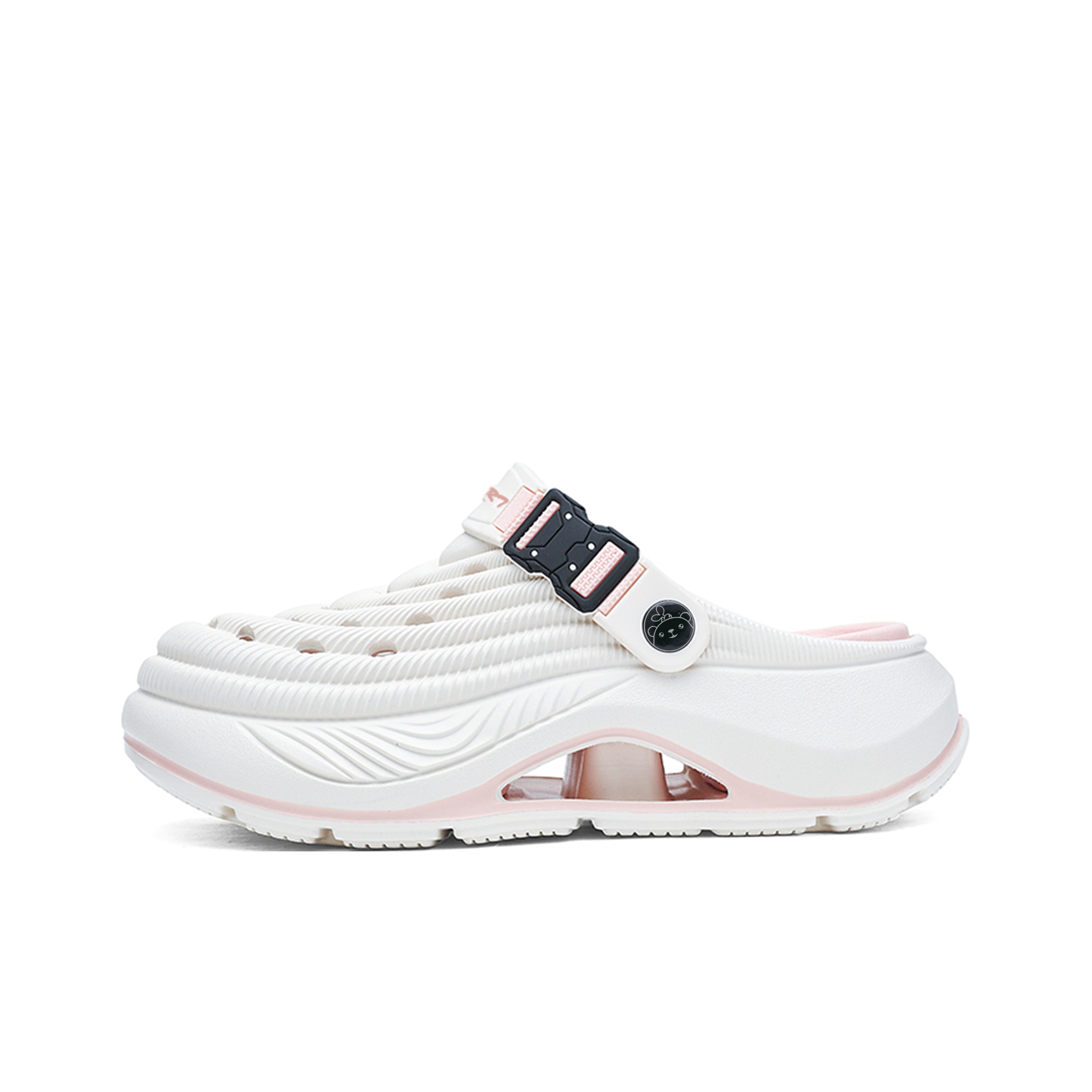 Budding Bear Клоги мужские бежево-бело-розовые, цвет Beige White Pink 
Budding Bear Клоги мужские бежево-бело-розовые, цвет Beige White Pink