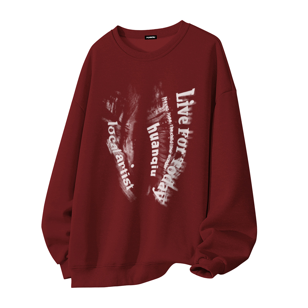 Свитшот Unisex Crew Neck Moderate Heavyweight HUANQIU, burgundy
Свитшот Unisex Crew Neck Moderate Heavyweight HUANQIU, burgundy