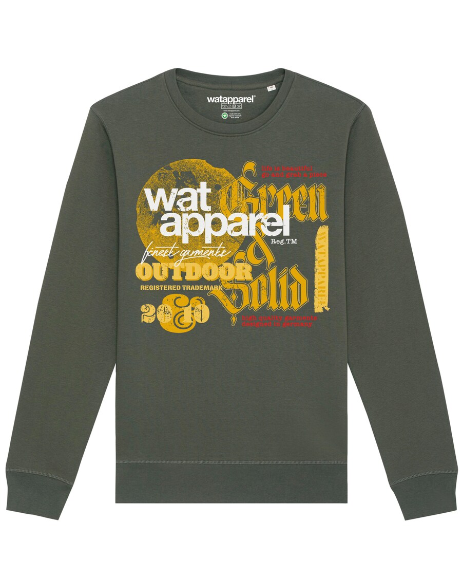 Свитер Watapparel Sweatshirt, хаки
Свитер Watapparel Sweatshirt, хаки