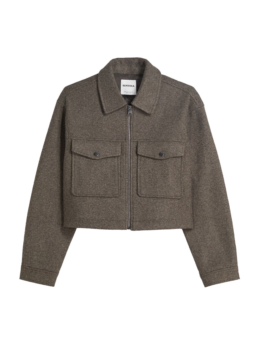 Демисезонная куртка Bershka, Brown
Демисезонная куртка Bershka, Brown