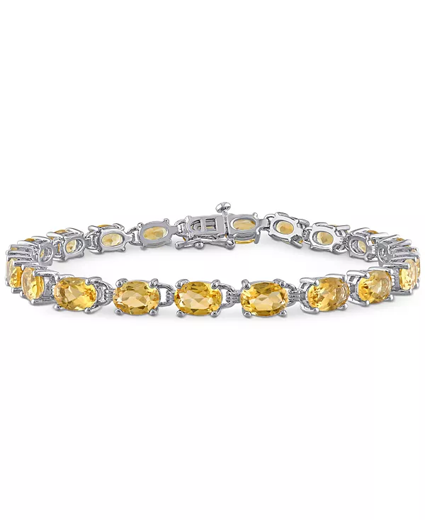 Браслет с овальными звеньями из цитрина (14-3/4 карата) из стерлингового серебра Macy'S, citrine
Браслет с овальными звеньями из цитрина (14-3/4 карата) из стерлингового серебра Macy'S, citrine