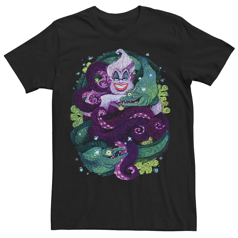 Мужская футболка Disney's The Little Mermaid Ursula с рисунком морской ведьмы, черный
Мужская футболка Disney's The Little Mermaid Ursula с рисунком морской ведьмы, черный