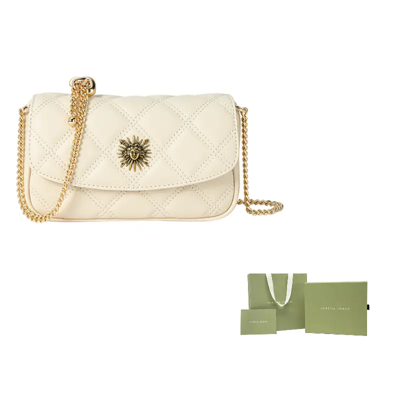 VANESSA HOGAN Сумка через плечо из натуральной кожи, Ecru
VANESSA HOGAN Сумка через плечо из натуральной кожи, Ecru