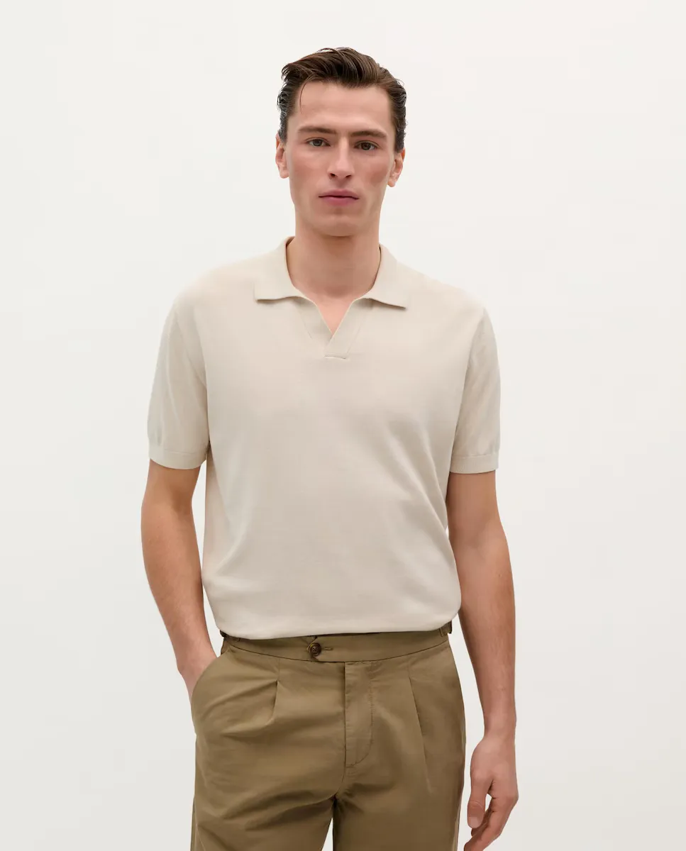 Мужская рубашка-поло классического кроя из хлопка Scalpers, бежевый
Мужская рубашка-поло классического кроя из хлопка Scalpers, бежевый